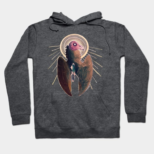 The Beautiful Turkey Vulture Hoodie by Avianblu